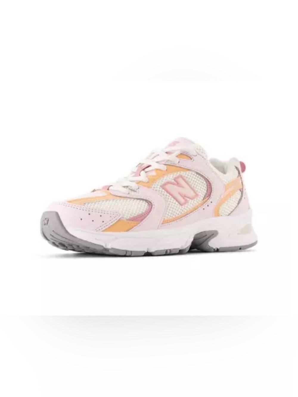 New Balance 530 Pink & Orange (pristine; maybe worn twice) - Picture 3 of 7